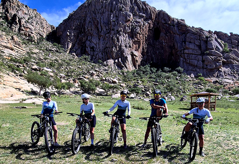 Mongolia biking crew